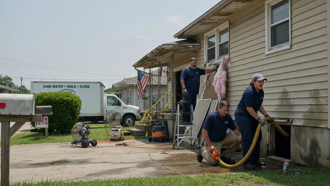 Water Damage Repair in Farmersville, TX near me